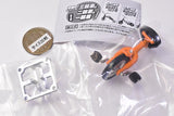 Movable! Die-cast! Tricycle & Motorcycle & Unicycle Mascot [5.Unicycle orange & black]