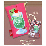 pickles the frog junkissa pouch collection [3.Cream soda pen pouch]