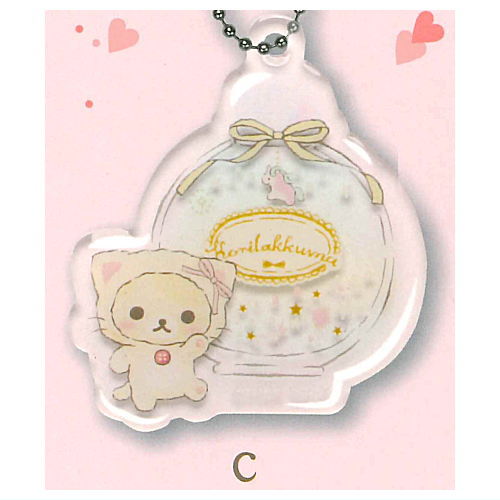 Rilakkuma pukkuri clear perfume charm [3.C]