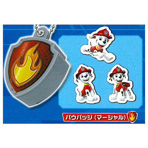 Paw Patrol Paw Badge Seal Case [2.Paw Badge (Marshall)]