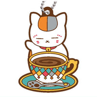 Natsume Yuujinchou Cafe Rubber Keychain [6.Coffee]