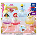 Disney Princess Chokonto Glass [All 4 type set(Full Complete)]