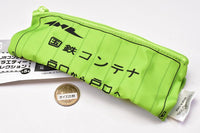 JR Container Variety Collection [3.JNR 6000 type container (green) square pouch]