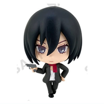 Attack on Titan Shirokuro Capsule [2.Mikasa black suit]