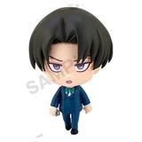 Attack on Titan Shirokuro Capsule [4.Levi black suit]