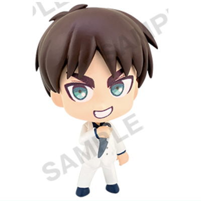 Attack on Titan Shirokuro Capsule [5.Eren white suit]