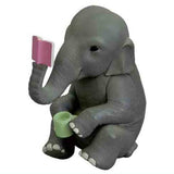 TAMA-KYU Reading Figure Mascot [2.Elephant]