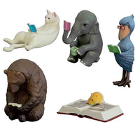 TAMA-KYU Reading Figure Mascot [All 5 type set(Full Complete)]