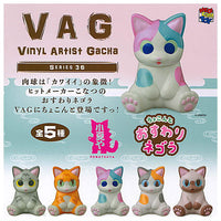 VAG SERIES 36 Chokonto Osuwari Negora [All 5 type set(Full Complete)]