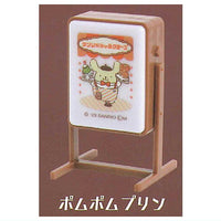 Sanrio Characters Cafe Miniature Sign Light [5.Pompompurin]