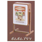 Sanrio Characters Cafe Miniature Sign Light [5.Pompompurin]