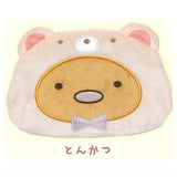 Sumikkogurashi fuwafuwa face pouch [3.Tonkatsu]