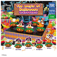 Disney the magic of halloween figure mascot [All 5 type set(Full Complete)]