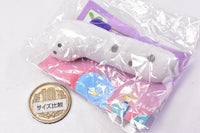 Tsuburana hitomi no Aquarium Plush Toy Badge Sunset [5.Spotted Garden Eel ]