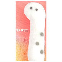 Tsuburana hitomi no Aquarium Plush Toy Badge Sunset [5.Spotted Garden Eel ]