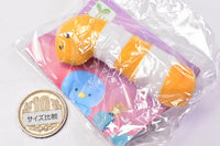 Tsuburana hitomi no Aquarium Plush Toy Badge Sunset [6.Splendid Garden Eel]