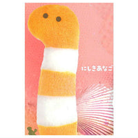 Tsuburana hitomi no Aquarium Plush Toy Badge Sunset [6.Splendid Garden Eel]