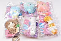 Tsuburana hitomi no Aquarium Plush Toy Badge Sunset [All 6 type set(Full Complete)]