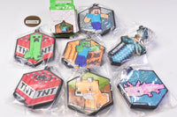 Minecraft capsule rubber mascot [All 7 type set(Full Complete)]