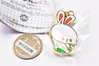 Ochame Friends Ochame na nakamano Metal Charm Marker [4.Nenne]