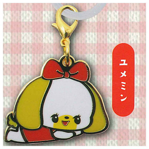 Ochame Friends Ochame na nakamano Metal Charm Marker [5.Yumemin]