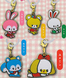 Ochame Friends Ochame na nakamano Metal Charm Marker [All 5 type set(Full Complete)]