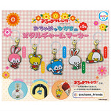 Ochame Friends Ochame na nakamano Metal Charm Marker [All 5 type set(Full Complete)]