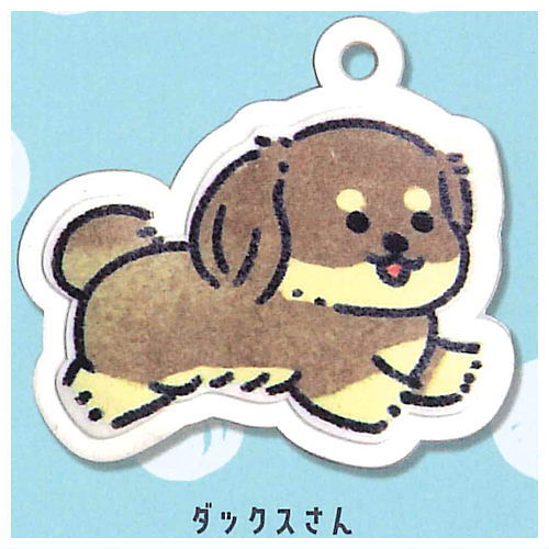 konnichiwa, Inu desu Rubber Mascot [6.Dachs-san]