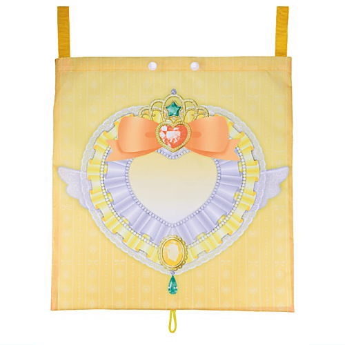 Oshigoto bukuro [8.Fan shoulder case (yellow)]