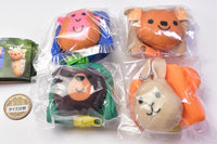 TAMA-KYU Shruff Animal Mini Pouch Collection [All 4 type set(Full Complete)]