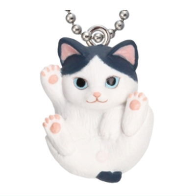 Manmaru Animals Manmaru cat Mascot Popular Cat daishugo! [3.Japanese bobtail (hachiware)]