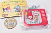 Sanrio Characters Fancy Retro TV Type Acrylic Key Chain [1.My Melody]