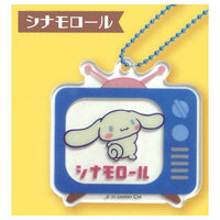 Sanrio Characters Fancy Retro TV Type Acrylic Key Chain [4.Cinnamoroll]