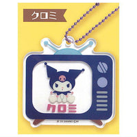 Sanrio Characters Fancy Retro TV Type Acrylic Key Chain [5.Kuromi]