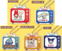 Sanrio Characters Fancy Retro TV Type Acrylic Key Chain [All 5 type set(Full Complete)]