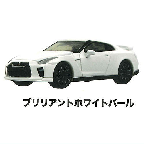 1/64 scale minicar MONO COLLECTION NISSAN GT-R R35 2022 [5.Brilliant white pearl]