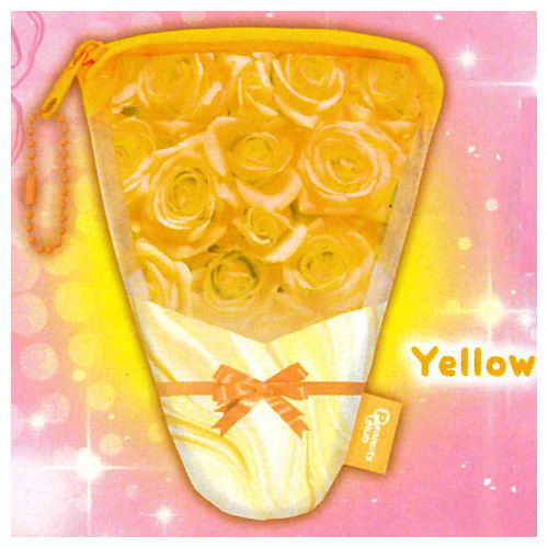 Oshinobouquet clear pouch [3.Yellow]