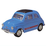 1/48 FIAT500 Cinquecento die-cast minicar [2.Light blue]