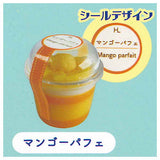 Cup dessert mascot [5.Mango parfait]