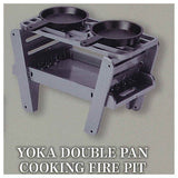 YOKA Camp Collection Panel furniture noarukurashi [3.YOKA DOUBLE PAN COOKING FIRE PIT]