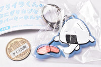 Furiirakun Onigiri Capsule Rubber Keychain [3.Shakenosanpo]