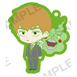 Mob Psycho100 Ekubo gaippai Capsule Rubber Strap vol.2 [5.Reigen & woo wotabeyotosuruekubo]