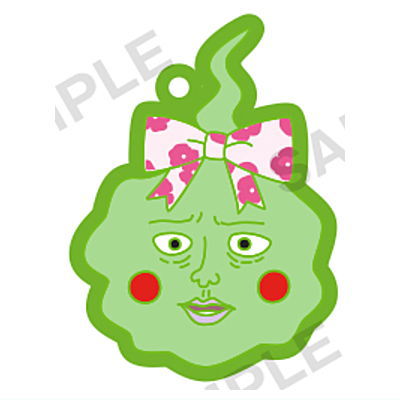 Mob Psycho100 Ekubo gaippai Capsule Rubber Strap vol.2 [6.Busaikusugiru ekubo]