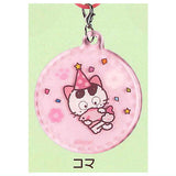 Tama and Friends pukkuri clear mejirushi charm [7.Koma]