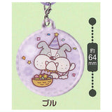 Tama and Friends pukkuri clear mejirushi charm [10.Bull]