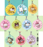 Tama and Friends pukkuri clear mejirushi charm [All 10 type set(Full Complete)]