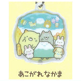 Sumikkogurashi PUSH light key chain [5.Akogarenakama]