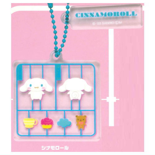 Sanrio characters plastic model! acrylic key chain [1.Cinnamoroll]