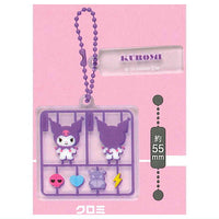 Sanrio characters plastic model! acrylic key chain [4.Kuromi]