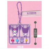 Sanrio characters plastic model! acrylic key chain [4.Kuromi]